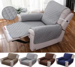 Cubierta de silla Sofá reclinable Antislip para sala de estar STRING Lounge Chaise Protector Pets Pets Pets Dogs Matcha de sillón Slip -Slip9363014
