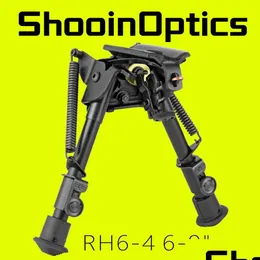 Scope Mounts Accessories Tralight Hunting Shooting Rifle Sgun Fold Rotating Sling Swivel Bipod 69 Rh64 Drop Delivery 202 Dhynz