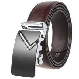 Belts Male Designer Automatic Buckle Cowhide Leather Men's Belt Luxury Men Ceinture Homme 3.5cm LY236-7003-1BeltsBeltsBelts