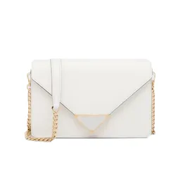 Prad Designer Bags Flip Shoulder Bag Crossbody Bags Handbags Wallets Hardware Enamel Metal Logo with Shoulder Pad 110 cm Detachable Shoulder Strap 22X14X4cm White