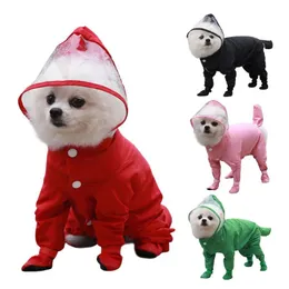 Компания для собачьей одежды Pet Rain Jacket Огромный плащ