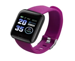 Inteligentny zegarek 116Plus 13 -calowy ekran koloru tętna ciśnienie krwi snu wodoodporne hodowlanie bluetooth sportowy zegarek dla 5017793