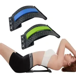 Waist Support Back Lumbar Stretcher Stretching Treatment Fitness Relaxation Mate Spinal Pain Relief Spine Massager5906762