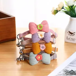 Ошейники для собак Bowknot Breadaway Cat Cath Gue Tie Safety Bearge Bearge Flower