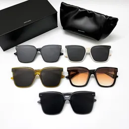 النظارات الشمسية الموضة عتيقة العلامة التجارية الفاخرة لطيفة mghka سكوير الرجال