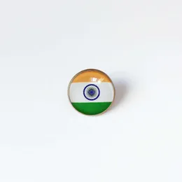 Partys Indian National Flag Brooch Кубок чемпионата футбола футбольный брошь высокий класс Банкет -вечеринка