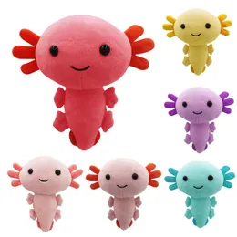 20 cm kreskówek Axolotl Plush Toys Doll Animal Plushies Figure Dolls Pink Axolotls Dasze Prezenty dla dzieci