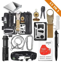 Outdoor Gadgets Survival Gear and Equipment Kit Emergency First Aid Tool Camping Hiking Hunting Fishing Birthday Gifts 2210216608053