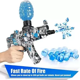 Mp9 oyuncak silah sıçrama topu şok dalgası jel top şok dalgaları oyuncaklar yüksek hızlı patlamalı su bombası çekim çocukların açık rol oynama oyunu cosplay model silahları