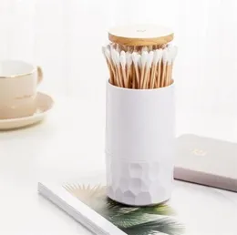 Toothpick Box Cotton Swabs Holder Tooth Pick Automatic Dispenser Press Can Living Room Table Accessories Bud Container 2202283389843