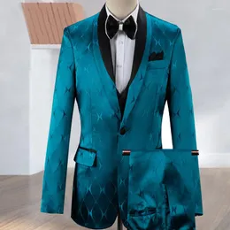 Męskie garnitury Thorndike 2023 Projektanci moda męska garnitur Slim Fit Wedding na balu dla pary tuxedo spodni ustawiony
