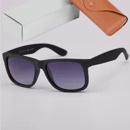 Solglasögon toppkvalitet Justin Polariserade män Kvinnor Nylon Frame Sun Glasses Luxury Brand Gafas de Sol Para Hombre 4165 230216