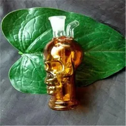 Skull Bone Hookah grossistglas Bongs Oil Burner Glass Water Pipes Oil Rigs R￶kning