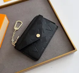 Fashion designer wallets luxury Recto Verso purse men women clutch bags Highs quality flower letter coin purses zipper card holders with original box dust bag