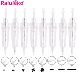 Tattoo-Nadeln, 20 Stück, Bajonett-Mikrokartusche für R1R2R3R5R7F3F5F7, Mikropigmentierung, Make-up, Augenbrauen, Lippen, Derma-Werkzeuge 230217