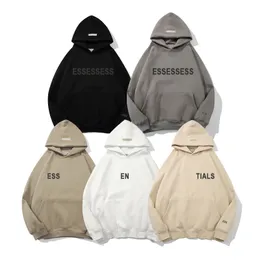 Ess Hoody Hoodies de luxo designer pulôver moletons de Deus solto de manga longa com capuz