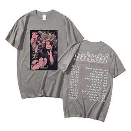 Herrt-shirts designer skjortor för män kvinnor mitski laurel helvete begrava mig på makeout creek grafik t shirt musik artist indie musik vara cowboy ingen tshirts 4447