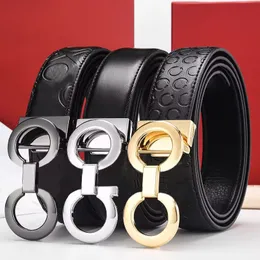 Jeans luxury leather belts for women designer belt simle solid color stylish leisure cinture valentine s day gift multicolour geometric buckle adjustable men belts