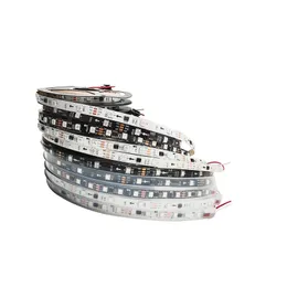 Remsor 100m 20x5m WS2818 (uppgraderingsversion WS2811) RGB LED -strip ljus 30LEDS/M 60LEDS/M DC12V ADRESSABLE Digital Flexible Oemled