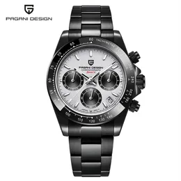 2021 Pagani Design New Men 's Quartz 시계 최고 브랜드 Sapphire Luxury Watch Stainless Steel Waterproof Chronograph Reloj Hombre266I