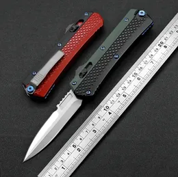 3 Outdoor Camping Automatic Self-defense Survival 440 knife zinc Aluminum and G10 Splicing Handle Micro EDC Tool Holiday gift