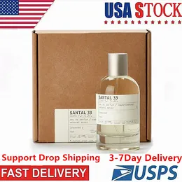 Neutral parfym Santal33 100 ml l￥ngvariga dofter pojkar flickor m￤rke dofter av h￶g kvalitet US 3-7 arbetsdag leverans