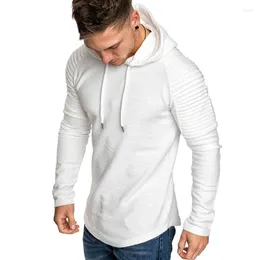 Herren Hoodies 2023 Herbst Winter Herren Pullover Langarm Tops Fashion Solid Oansatz Hoodie Männlich Casual Hip Hop Sweatshirt Plus Größe 3XL