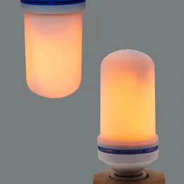 Crestech LED-Flammen-Glühbirnen, E26, E12, LED-Glühbirne mit Schwerkraftsensor, Flammennachtbirne für Zuhause, Hotel, Bar, Party-Dekoration, AC85V-265V
