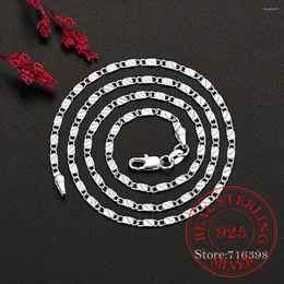 Catene Arrivo 2.3MM 16 pollici-30 pollici Collane a catena Belle uomini Gioielli Collana in argento sterling 925 Colar per le donne Regalo del partito