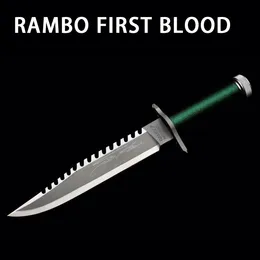Rambo-I 420J2 고정 블레이드 나이프 키친 나이프 구조 유틸리티 EDC 도구