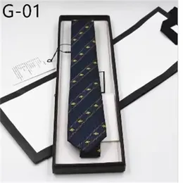 cravatte di moda Cravatte in seta da uomo kinny slim strette a pois lettera punteggiata cravatte in tessuto jacquard fatte a mano in molti stili con scatola