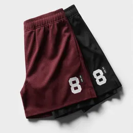 Herren-Shorts 222 NEUE Herren-Laufshorts 2-in-1-Doppelschicht-Shorts zum Joggen, schnell trocknend, Fitnessstudio, Sport-Shorts, Fitness, Jogging, Workout, kurze Hosen Z0216