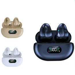 Q80 TWS Bluetooth Earphones Bone Conduction Headset Sports Gaming Wireless Clip Headphone Ear Hook With Retail Package