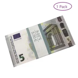 Juegos de fiesta Manualidades Papel Impreso Dinero Juguetes EE. UU. 1 5 10 20 50 100 Dólar Euro Película Prop Billete para niños Regalos de Navidad o video Dh6AsDTDY