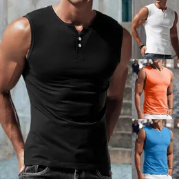 Men's Tank Tops Men's Shirts Big And Tall Men Spring Summer Casual Sleeveless Tee Shirt Top Blouse Slippers For Girls Medium