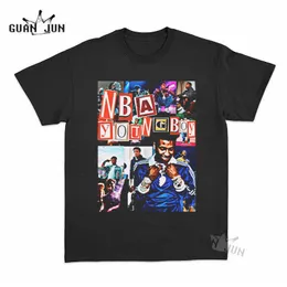 Мужские футболки Youngboy Never Broke Again Мужская футболка Vintage 90s Rap Hip Hop T Shirt Fashion Women Casual T Shirt Tops Hipster Мужская одежда L230217