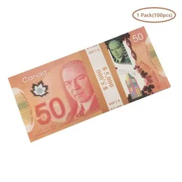 Novelty Games Prop Canadian Money 100S Canada Cad Banknotes Copy Movie Bill For Film Kid Play Drop Delivery Toys Gifts Gag DhjlyA4TU