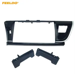 FEELDO Car 2Din 10 1 Radio Fascia Frame Adapter For Toyota Corolla Altis LHD Stereo Panel Dash Installation Frame Kit #6271924