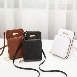 Borse da sera Borsa da donna di moda 2023 Trend Luxury Women Small Crossbody Shoulder Custodia per cellulare Borsa da cintura Borsa Portafoglio