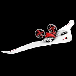 Electric/Rc Aircraft Diy 3 In One Rc Toys Glider Quadcopter Drone Hovercraft Three Modes Of Sea Land And Air Cool Drift Xmas Kid Bir Dhtbq