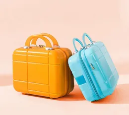Walizki produktu torba kosmetyczna przekątna skrzynia wózka dziecięca Mała walizka 13 -calowa HKHKG 230216