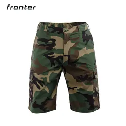 Shorts maschile Fronter 15 Army Camouflage Tactical Shor Pants Milita