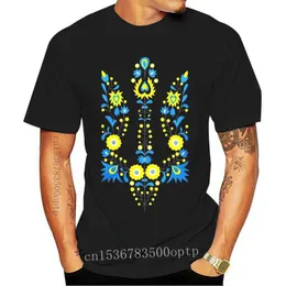 Men's T Shirts Ukraina Ukraine Pridetryzub Ukrainian T-Shirt Tshirt Tee Souvenir Colorful Shirt