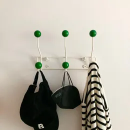 Haken Schienen Eisen Wand Kinder Kleidungsstücke Organizer Rack Kleidung Hut Hängen Haken Kleiderbügel Raum Dekor