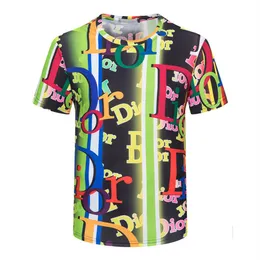 팬텀 거북이 2020 년대 새로운 남성 디자이너 티셔츠 파리 패션 Tshirts 여름 DSQ 패턴 티셔츠 남성 최고 품질 100% 면화 TOPM2552