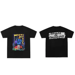 T-shirt da uomo Rapper Snoop Doggy Dogg Stampa Tshirt Uomo Donna Casual Tshirt in cotone Hip Hop Trend Tee Moda Creatività Magliette J230217