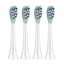 Cabezales de cepillo de dientes de lote de 4pcs fornbhbj Diamondclean Hydroclean negro HX9054P Cepillo de dientes eléctrico Cabezo306f