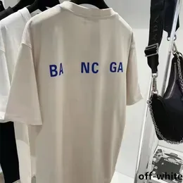 Letnie męskie damskie projektanci t-shirty luźna moda marki paryż czarne białe ubrania uliczne trener rozmiar azjatycki s-5xl koszulki topy Jersey dostawa 2-3 tygodni