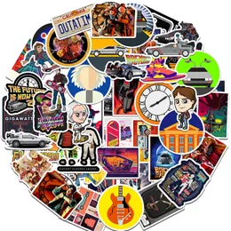 50PCS映画バックTo the FutureステッカーMartin Graffiti Kids Toy Skateboard Car Motorcycle Bicycle Sticker Decals Wholesale