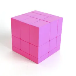 3x3x3 Magic Mirror Cube Profesyonel Magic Dökme Kaplamalı Bulma Bulma Hız Küpü Öğrenme Eğitim Oyuncakları Çocuklar İçin Magic Cube288W